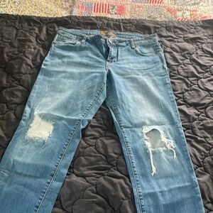 Kut from the Kloth distressed jeans